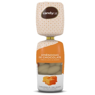 Candycat Amêndoas de Caramelo Salgado embalagem 150 g