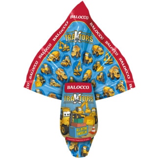 Balocco Ovo de Chocolate Milk Traktors embalagem 220 g