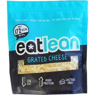 EATLEAN queso rallado bajo en grasa sin lactosa bolsa 180 g