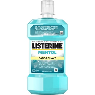 LISTERINE Mundwasser Menthol milder Geschmack Flacon 500 ml
