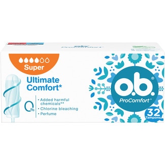 OB Procomfort Tampons super Box 32 Einheiten