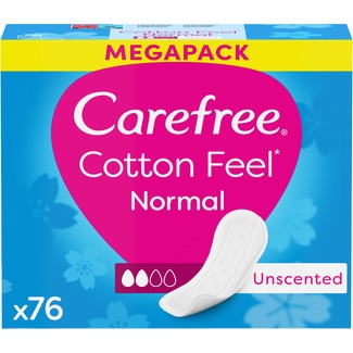 CAREFREE Slipeinlagen Cotton Box 76 Einheiten
