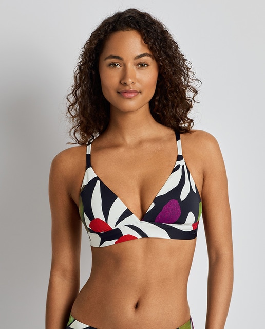 Lauren Ralph Lauren - Top de bikini de mujer triángulo con foam.