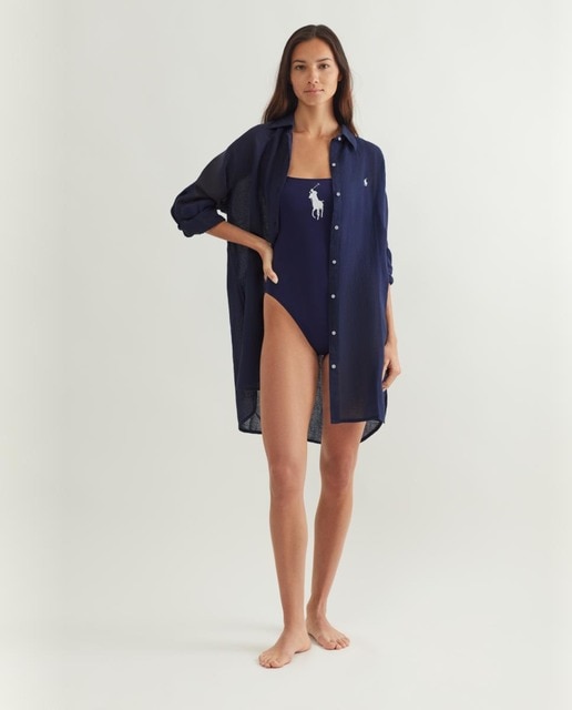 Polo Ralph Lauren - Camisola de mujer 60% algodón , 40% lino.