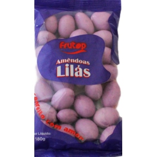 Frutop Amêndoas Lilás de Chocolate embalagem 180 g