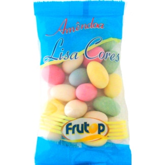 Frutop Amêndoas Lisa Cores embalagem 180 g