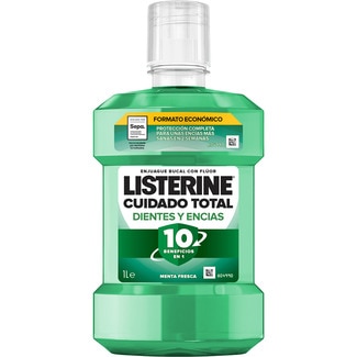 LISTERINE Mundwasser für Zähne und Zahnfleisch frischer Pfefferminzgeschmack Flacon 1000 ml