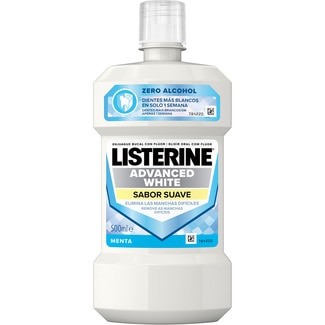 LISTERINE Mundwasser Advanced Whitening milder Geschmack Flacon 500 ml