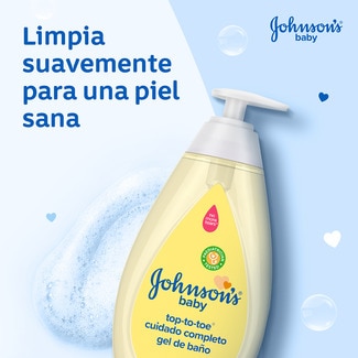 Gel de baño cuerpo y cabello cuidado completo frasco 500 ml - Johnson's