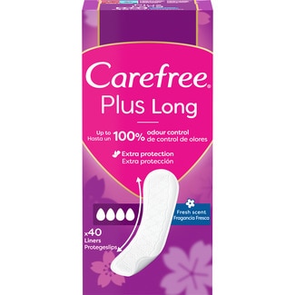 CAREFREE Slipeinlagen Plus Large frischer Duft Box 40 Einheiten