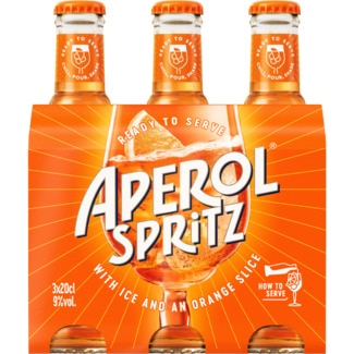 Aperol Aperitivo Pack 3 Unidades garrafa 20 cl