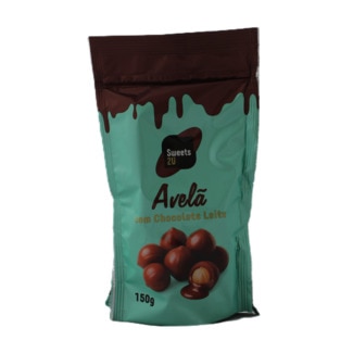 Sweets2U Avelã Cobertas Chocolate de Leite embalagem 150 g