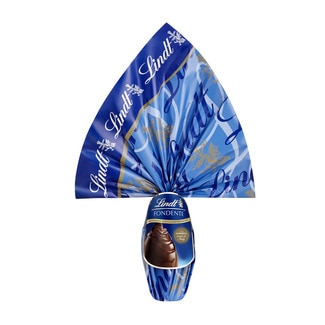 Lindt Ovo de Chocolate Negro Lindor embalagem 240 g