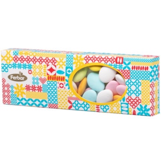 Ferbar Drageias Recheadas com Chocolate embalagem 200 g