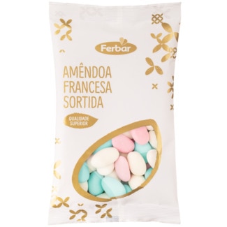 Ferbar Amêndoas Francesas Superior Sortidas embalagem 250 g