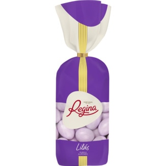 Regina Amêndoas com Chocolate de Leite Lilás embalagem 180 g