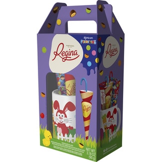 Regina Caneca da Páscoa com Chocolates embalagem 90 g