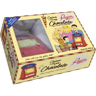 Regina Caixa Máquina de Furos de Chocolate Sortido embalagem 513 g