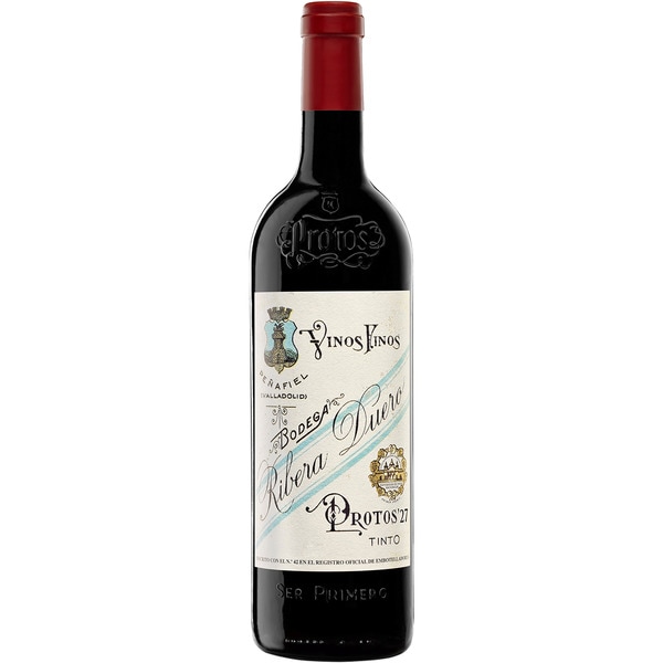 estuche vino tinto 27 tempranillo 2022 Ribera del Duero Mágnum botella 150 cl - Protos