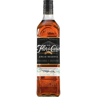 FLOR DE CAÑA ron añejo clásico 5 años botella 70 cl