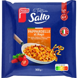 FINDUS SALTO La Trattoria pappardelle al ragú Tasche 300 g