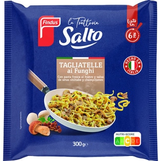FINDUS SALTO La Trattoria tagliatelle al funghi Tasche 300 g