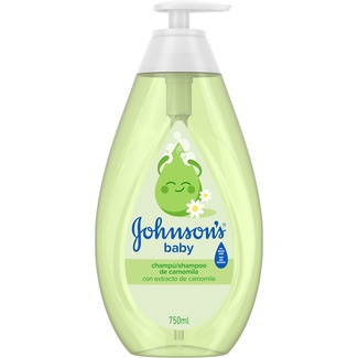 JOHNSON'S BABY champú para bebés camomila dosificador 750 ml