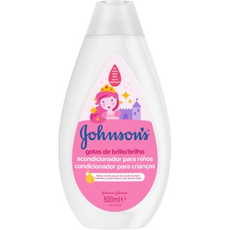 JOHNSON'S BABY acondicionador para niños Gotas de Brillo frasco 500 ml