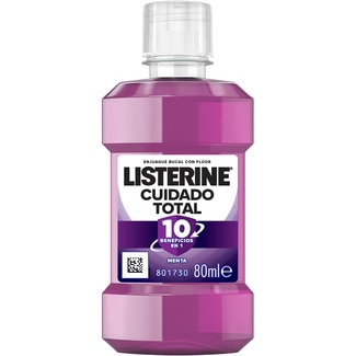 LISTERINE Mundwasser Rundumpflege Pfefferminz Topf 80 ml Reise