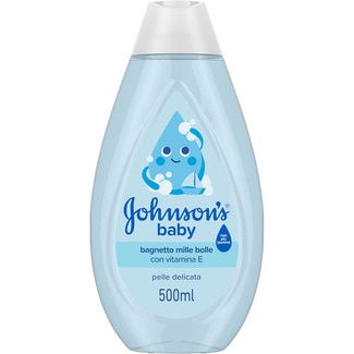 Jabón líquido para baño azul frasco 500 ml - Johnson's Baby