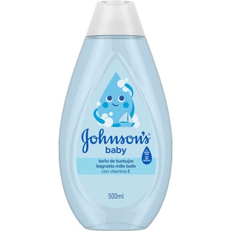 JOHNSON'S BABY jabón líquido para baño azul frasco 500 ml
