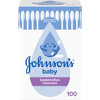 JOHNSON'S BABY bastoncillos suave caja 100 unidades