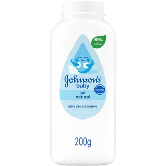 Polvos de talco natural bote 200 g - Johnson's Baby