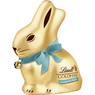 Lindt Coelho Gold Caramelo Salgado embalagem 100 g