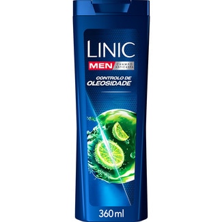 Linic Men Champô Anti-Caspa Controlo de Oleosidade de Citrinos embalagem 360 ml