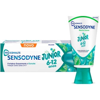 Sensodyne Pro-Esmalte Dentífrico Junior + 6 Anos embalagem 50 ml