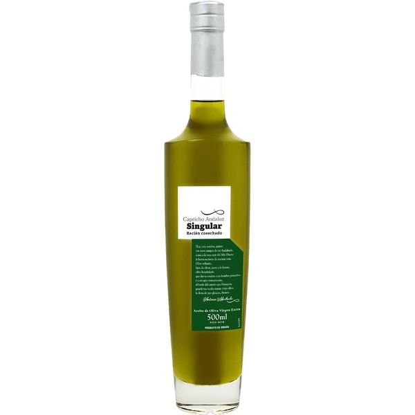 precios Capricho Andaluz Aceite De Oliva Virgen Extra Singular Botella 500 Ml en Hipercor