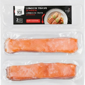 Lomos de trucha de Noruega desespinados 2 piezas envase 250 g - Norway Sea Foods