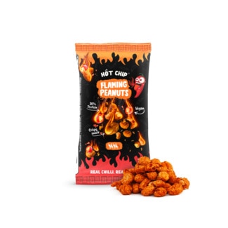 Hot Chip Coated Peanuts Flaminhot embalagem 70 g