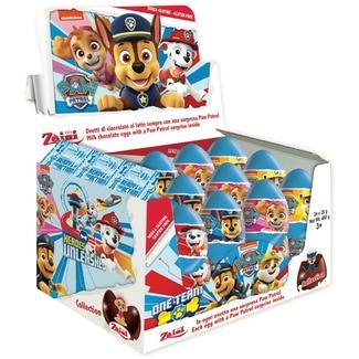 Zaini Ovo de Chocolate Patrulha Pata / Looney Tunnes Sortido 1 unidade embalagem 20 g