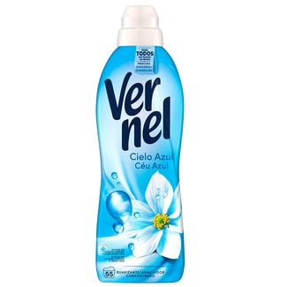 Vernel Amaciador Concentrado Céu Azul Vernel embalagem 55 doses