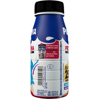 Proteína batido sabor vainilla sin azúcar añadido y bajo en lactosa botella 250 ml - Puleva