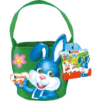 KINDER bolsa con conejo con chocolates surtidos de Pascua Einheit 175 g