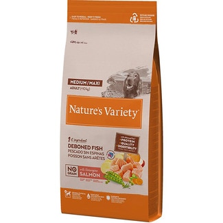 pienso para perros adultos medianos y grandes No Grain salmón NATURE'S VARIETY