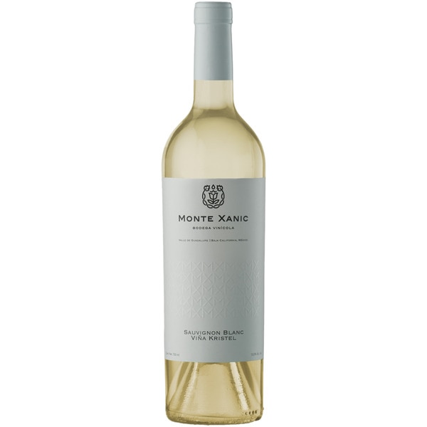 vino blanco Sauvignon Blanc Valle de Guadalupe Baja California de Méjico botella 75 cl - Viña Kristel
