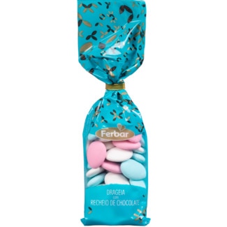 Ferbar Drageias com Chocolate embalagem 180 g