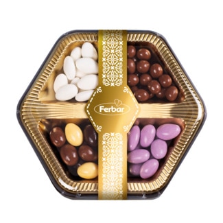 Ferbar Amêndoas de Chocolate Sortidas embalagem 180 g