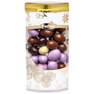 Ferbar Linha Ouro Amêndoas de Chocolate Mix embalagem 160 g