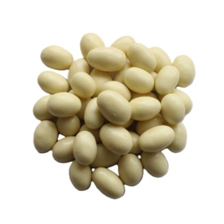 Sweets2U Amêndoas Cobertas de Chocolate Branco Peso Aproximado por kg