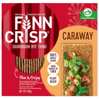 Finn Crisp Tostas Thin Caraway embalagem 200 g